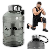 SZARY BIDON BUTELKA NA SIŁOWNIĘ WATER JUG 1,89L NIE PRZECIEKA GYMBEAM