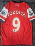 Koszulka Arsenal 12/13 LUKAS PODOLSKI z autografem