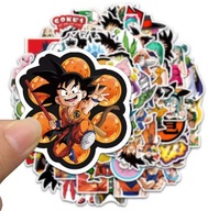 Zestaw 50 Naklejek DRAGON BALL – Super Saiyan Manga -prezent