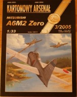 Haliński 3/2005 A6M2 ZERO+ detale,koła,kabinka,errata