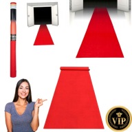 CZERWONY DYWAN CHODNIK DLUGI IMPREZA SWIETA VINTAGE TURECKI METRY 60 x 450