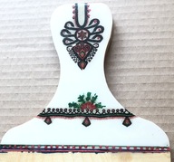 podstawki - deska kuchenna - ozdobny uchwyt - parzenica folklor goralska -