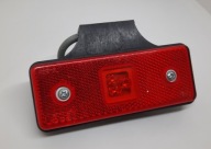 Światło Lampa obrysowa tylna czerwonaa + odblask 3led 12V diodowa + uchwyt