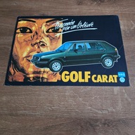 VW Volkswagen Golf II Mk 2 Golf Carat 1984