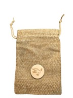 Woreczek jutowy, opakowanie CHRZEST