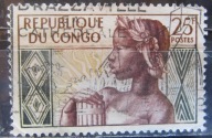 Kongo stary znaczek (1/14