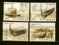 DANIA** Okręty Wikingów, muzeum Mi 1377-80