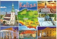 KALISZ-MAPKA WOJEWÓDZTWO WIELKOPOLSKIE