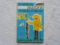 Wielkie jeziora mazurskie mapa 1980 r. wyd. 16