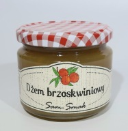 Dżem brzoskwiniowy domowy, 330 g.