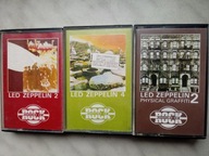 LED ZEPPELIN - LED ZEPPELIN , 3 KASETY-PIEKNY STAN