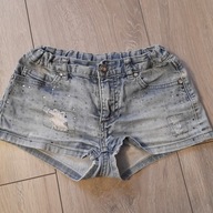 Spodenki jeansowe dziewczęce r.146 KappAhl