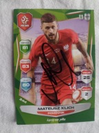 Karta panini autograf Polska Mateusz Klich PZPN