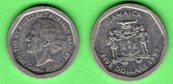 Jamajka 5 dolarów, 1995 KM#163