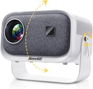 Mini PROJEKTOR z WiFi BLUETOOTH JIMVEO E18 1080p BIAŁY Nowy