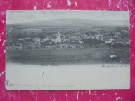 SKOCZÓW USTROŃ WISŁA CIESZYN PANORAMA KOŚCIÓŁ KATOLICKI 1917 RRRRR