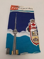 MAGENTA CANADA RĘCZNIK ŚCIERECZKA DO HERBATY ORYGINALNY LEN