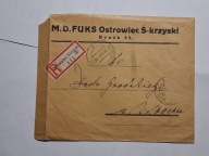 Koperta okres międzywojenny, erka, judaika