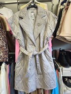 Kamizelka pikowana szara, długa r. UNI Italy !!!