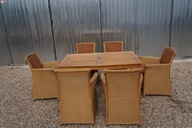 Komplet obiadowy prowansalski stół + 6 krzeseł