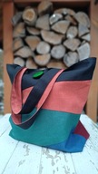 Torba / torebka typu shopper HANDMADE (100% len)