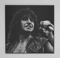 AC/DC Bon Scott Portret ręcznie rzezbiony Grawer