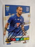 Karta panini autograf Lech Poznań Fifa365 Kvekveskiri