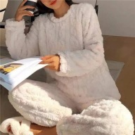 CUDOWNA PIŻAMA DRES POLAROWY WARKOCZE XL