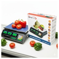 SKLEPOWA WAGA PLATFORMOWA MAGAZYNOWA ELEKTRONICZNA WYŚWIETLACZ LCD 30KG