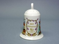 Dzwonek porcelanowy * Hutschenreuther Bavaria - wg proj Ole Winther - 1994r