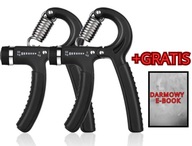 ściskacz Wzmacniacz Chwytu Dłoni – Regulowany Porządny 10 - 60kg + GRATIS