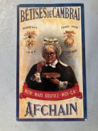 Metalowy plakat szyld reklama francuskich ciastek