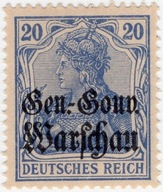 Fi ON 13 d**, Okupacja Niemiecka, Gen.-Gouv./Warschau, gwar. Walocha