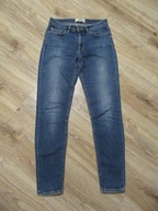ACNE STUDIOS niebieskie jeansy spodnie_ W26 L32