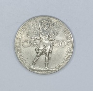 WATYKAN - 50 centesimi 1932 - PIUS XI - ładna