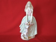 Figurka porcelanowa Dziewczyna z kwiatami 19-1