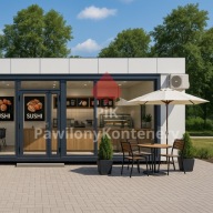 Pawilon na Wynajem 8m x 3m Pawilony Mieszkalny Gastronomiczny Biurowy
