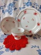 PROMOCJA!! UNIKAT Duże TRIO filiżanka zestaw Rosenthal Maria Antyk ** !