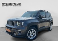 Jeep Renegade Limited Turbo 180KM 4x4, ACC, Podgrzewane fotele i kierownic
