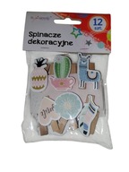 SPINACZE DEKORACYJNE KLAMERKI