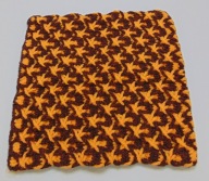 Dekoracyjna, wełniana poszewka na poduszkę