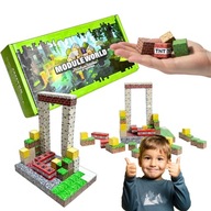 KLOCKI MAGNETYCZNE KONSTRUKCYJNE KWADRATOWE BLOKI PIXELE SZEŚCIANY 100 EL