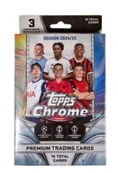 Karty piłkarskie 2024/25 Topps Chrome UEFA Club Competitions Soccer Hanger