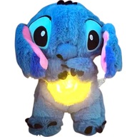 MASKOTKA STITCH MIŚ SZUMIĄCY ODDYCHAJĄCY PRZYTULANKA ODDYCHAJĄCA USPOKAJACZ