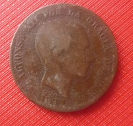 Hiszpania 10 centymów 1879