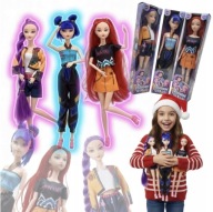 LALKI K-POP DEMON HUNTERS 30 CM ZESTAW 3 LALEK Z MUZYKĄ | FASHION GIRLS