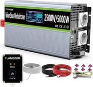 Falownik 12V 230V Czysty Sinus 2500W Przetwornica Napięcia z Pilotem 17353