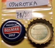 Kapsel z piwa Bosman Szczecin