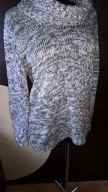 Sweter ciepły, golf damski, młodzieżowy-duży rozmiar XL/42