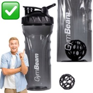 SHAKER NA SIŁOWNIĘ DO PRACY CZARNY GYMBEAM SZEJKER 1000ml
